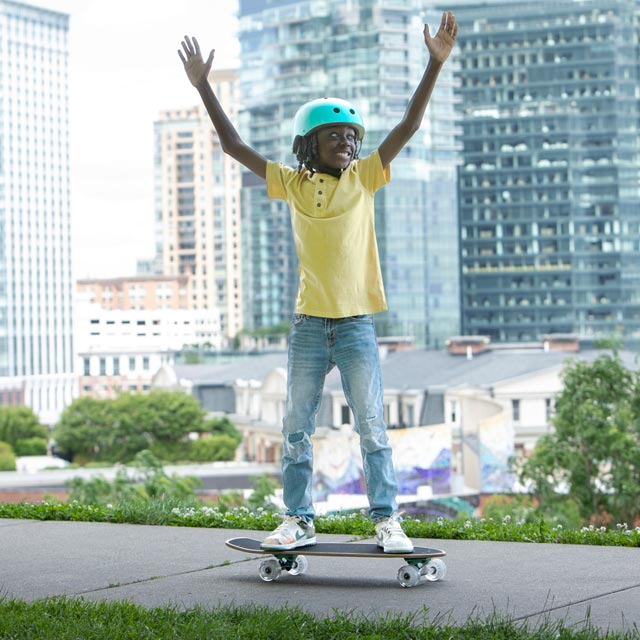 Common Questions- young boy skateboards