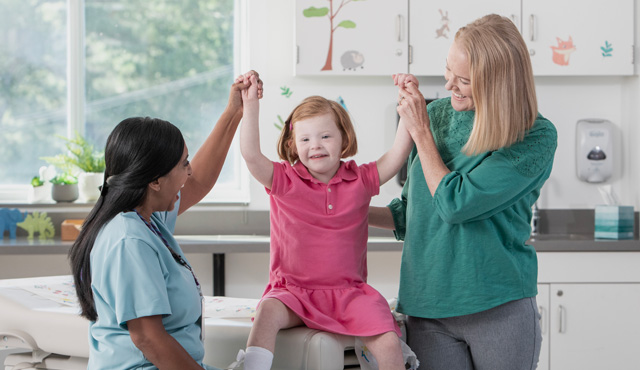 VPD Diptheria- Girl, parents and doctor